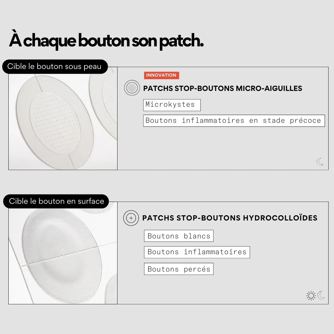 Clear Out - Patchs anti boutons micro aiguilles x9 - SKIN & OUT