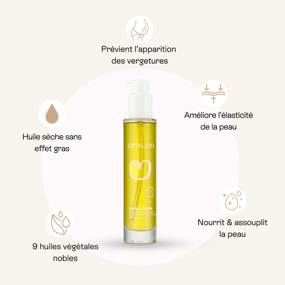 Anti-stretch mark pregnancy oil - Omum