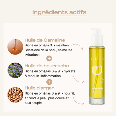 Anti-stretch mark pregnancy oil - Omum
