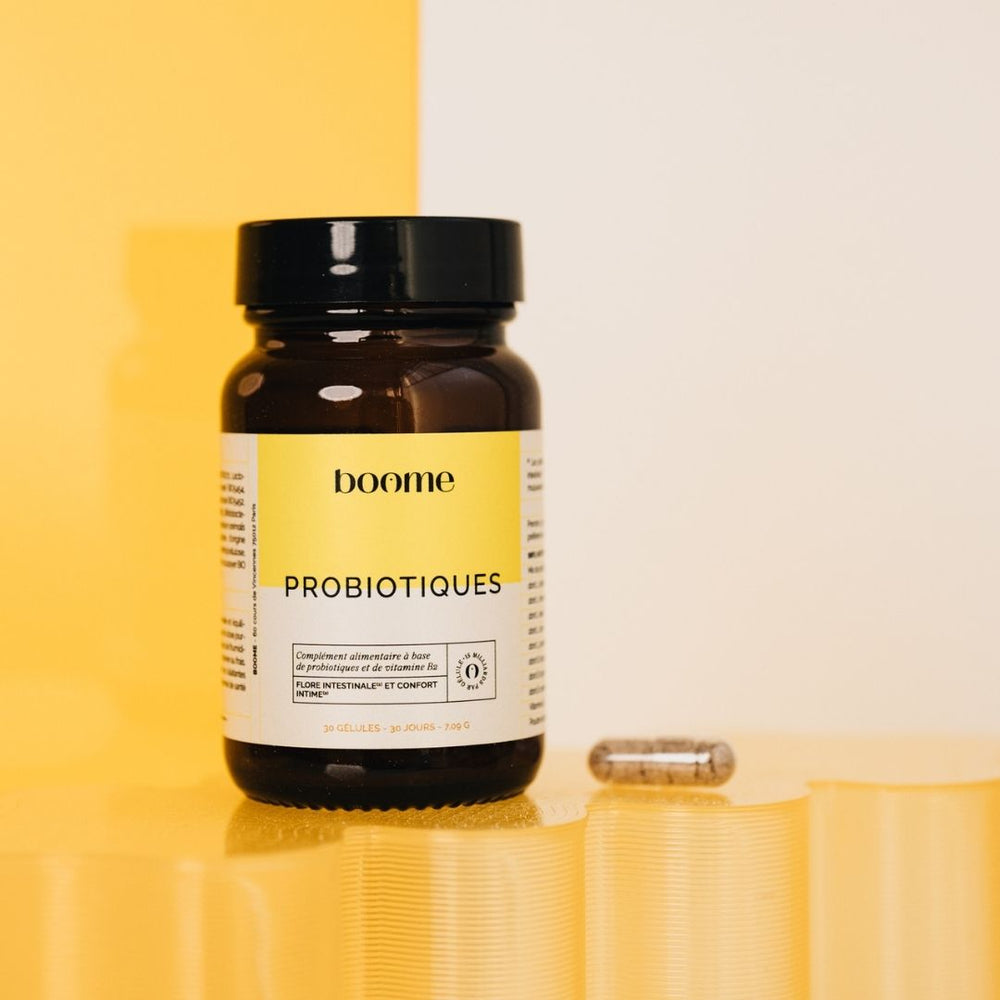 Probiotiques flore intime et intestinale - 100% naturels - Boome