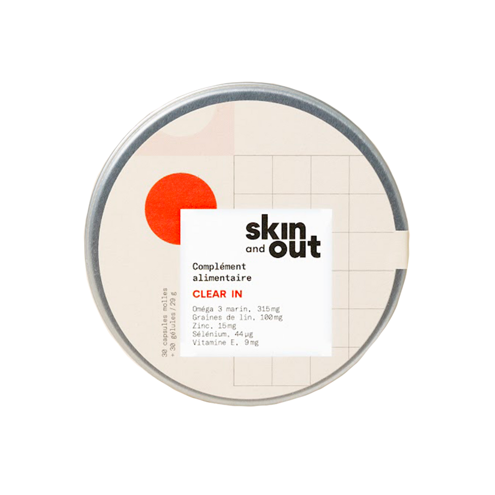 Complément alimentaire anti-boutons - SKIN & OUT