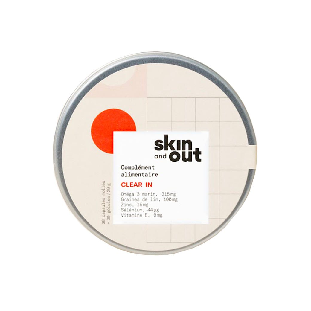 Complément alimentaire anti-boutons - SKIN & OUT