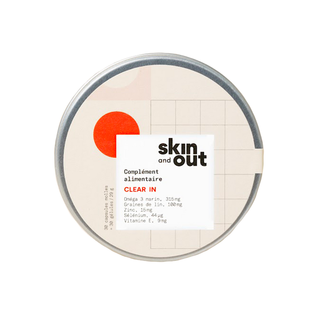 Complément alimentaire anti-boutons - SKIN & OUT