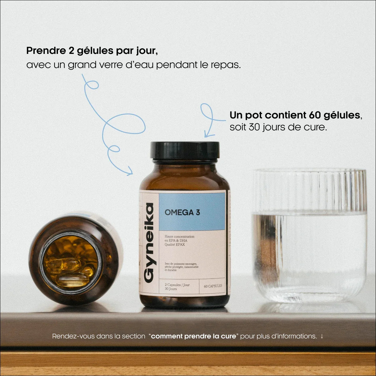 Omega 3 douleurs musculaires et menstruelles - Gyneika