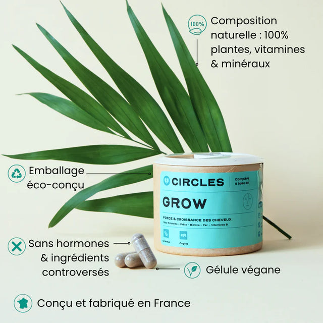 Cure pousse des cheveux - Grow Circles