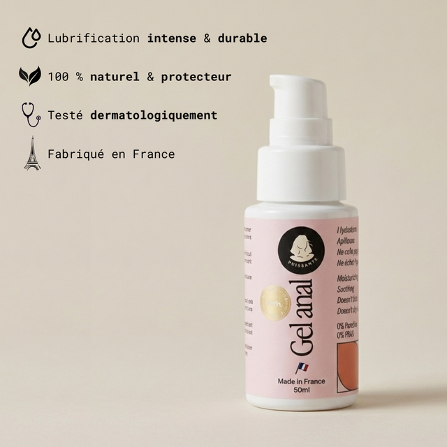 Lubrifiant anal – Puissante