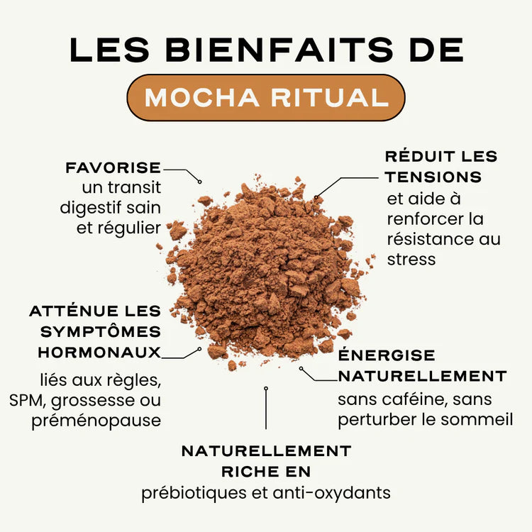 Boisson au Mocha - vitalité, stress & digestion - Circles