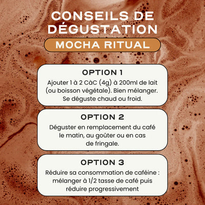 Boisson au Mocha - vitalité, stress & digestion - Circles