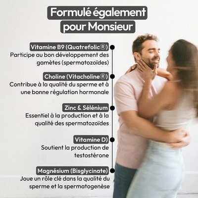 Multi-vitamines pour soutenir la fertilité - Equilibrist x Emancipée