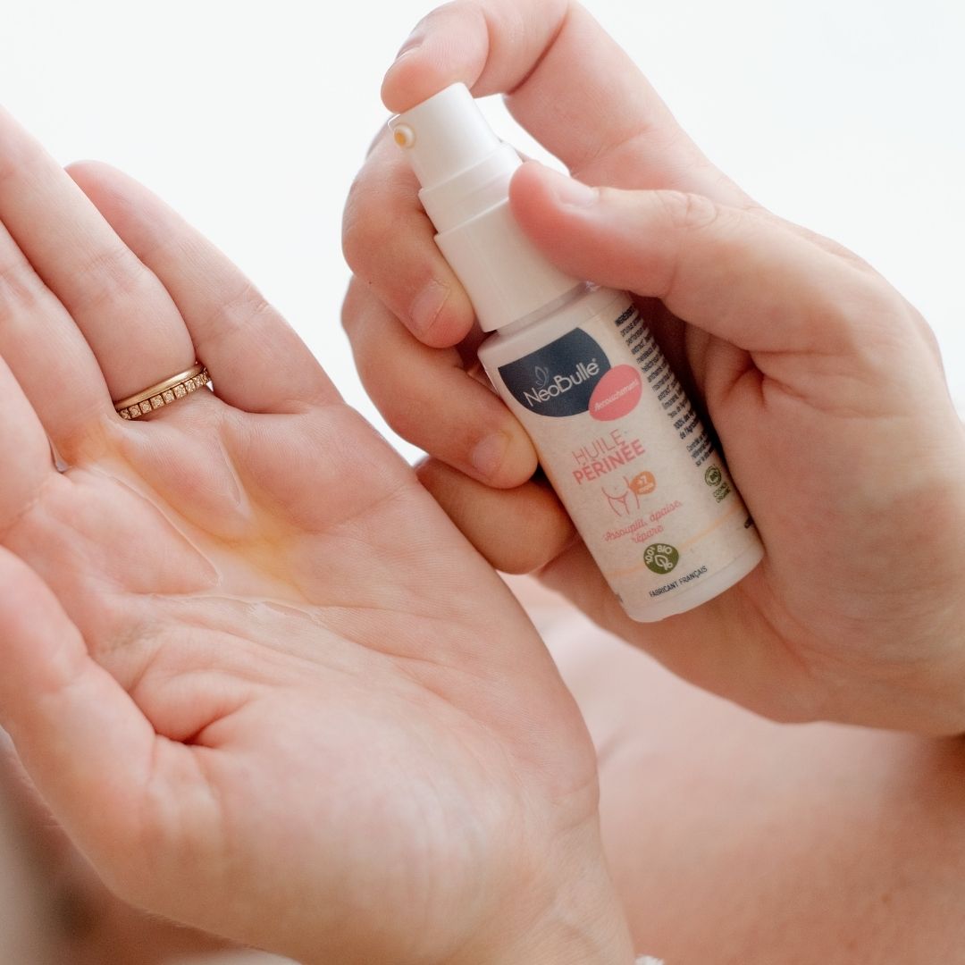 Huile de massage Bio pour Périnée - Néobulle