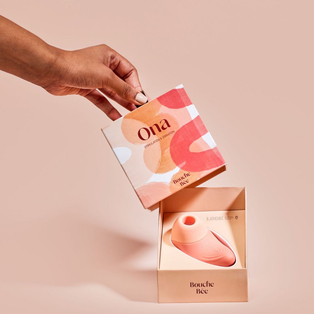 Ona clitoral stimulator - Mouth Open