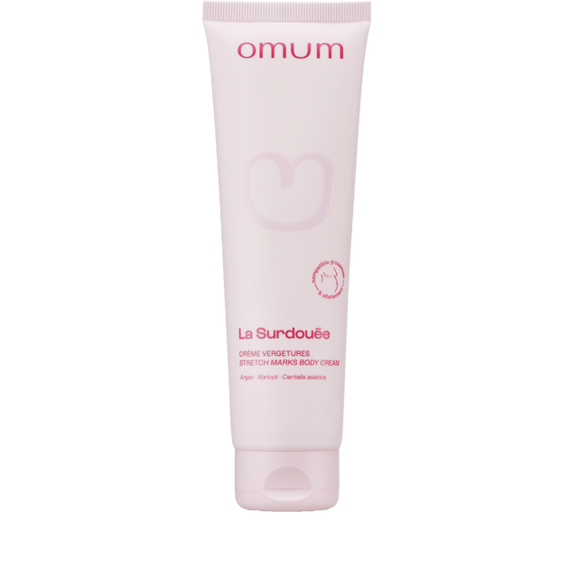 La crème La Surdouée protège, régénère la peau et prévient la formation des vergeture - Omum