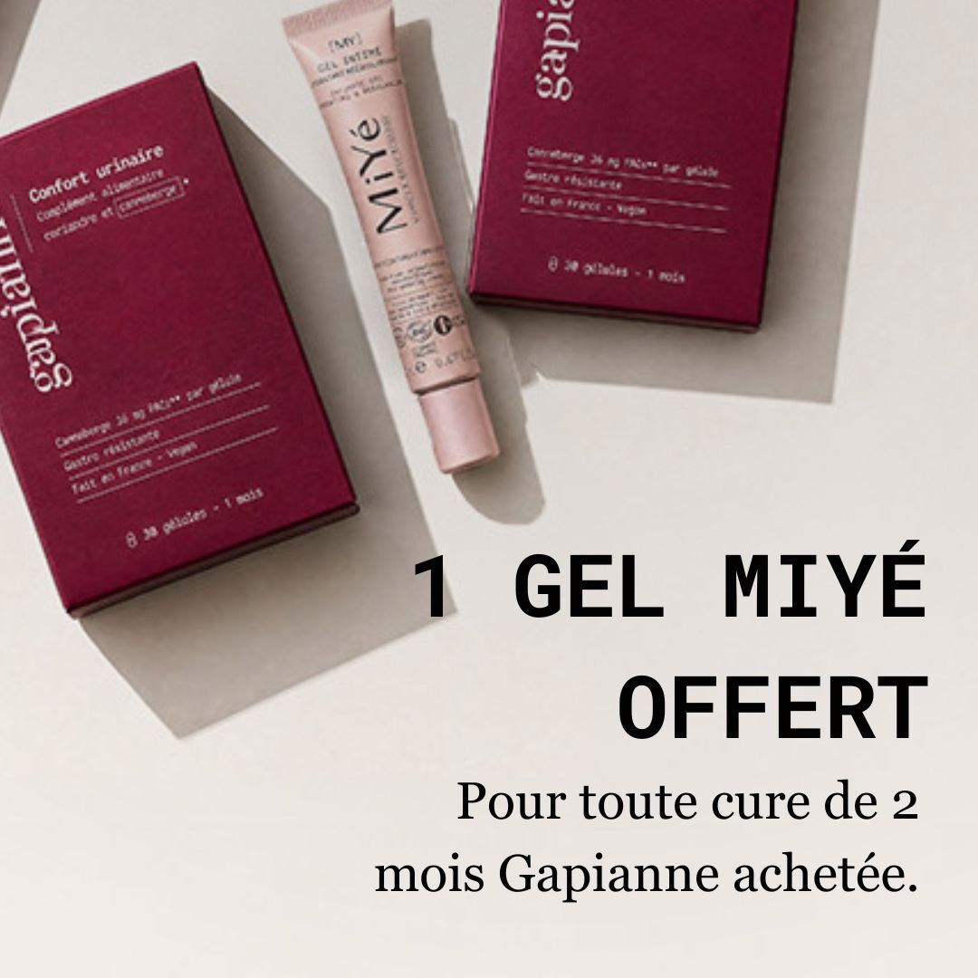 Compléments alimentaires Cranberry - Confort urinaire & Cystites - Gapianne