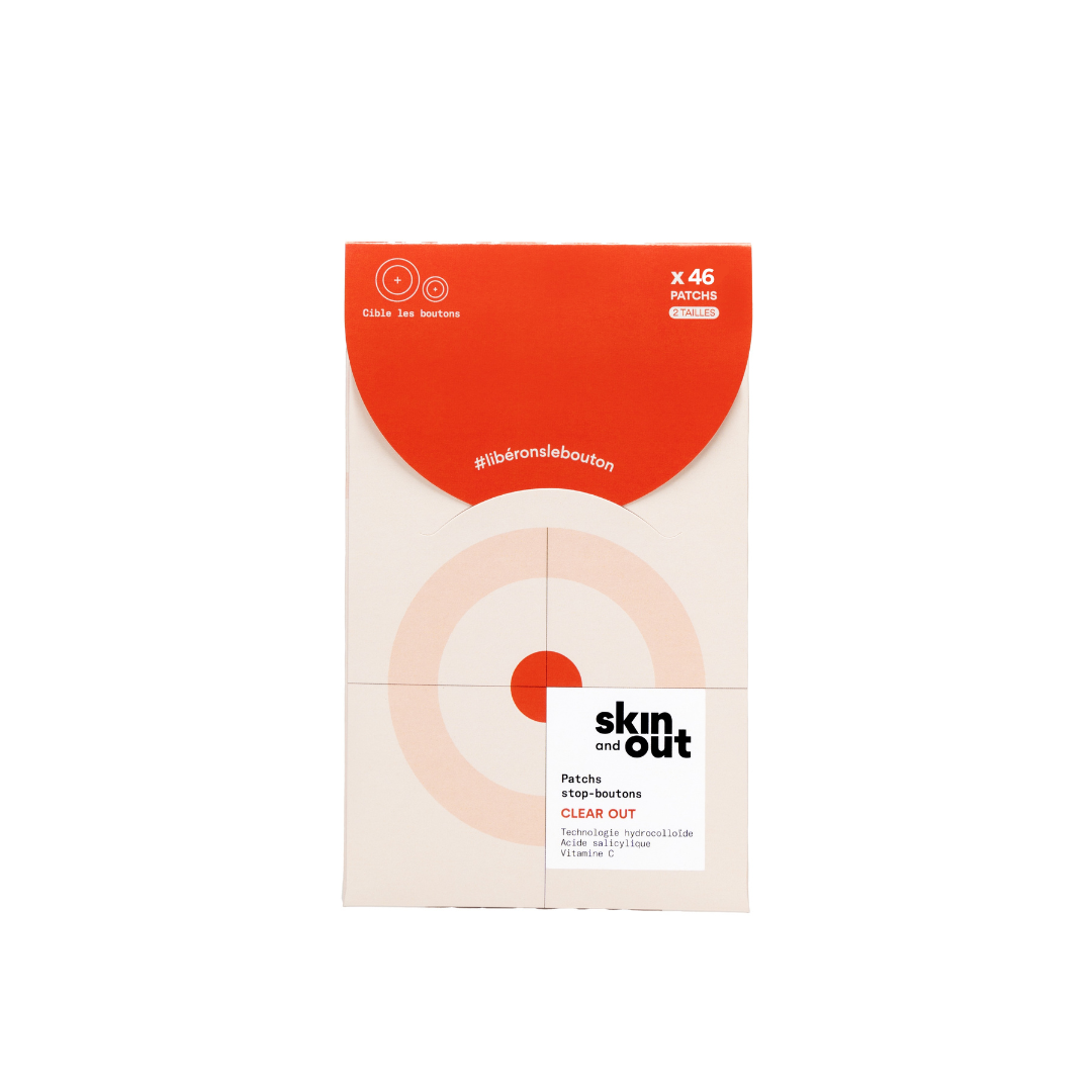 Clear Out - Patchs boutons hydricolloïde - SKIN & OUT