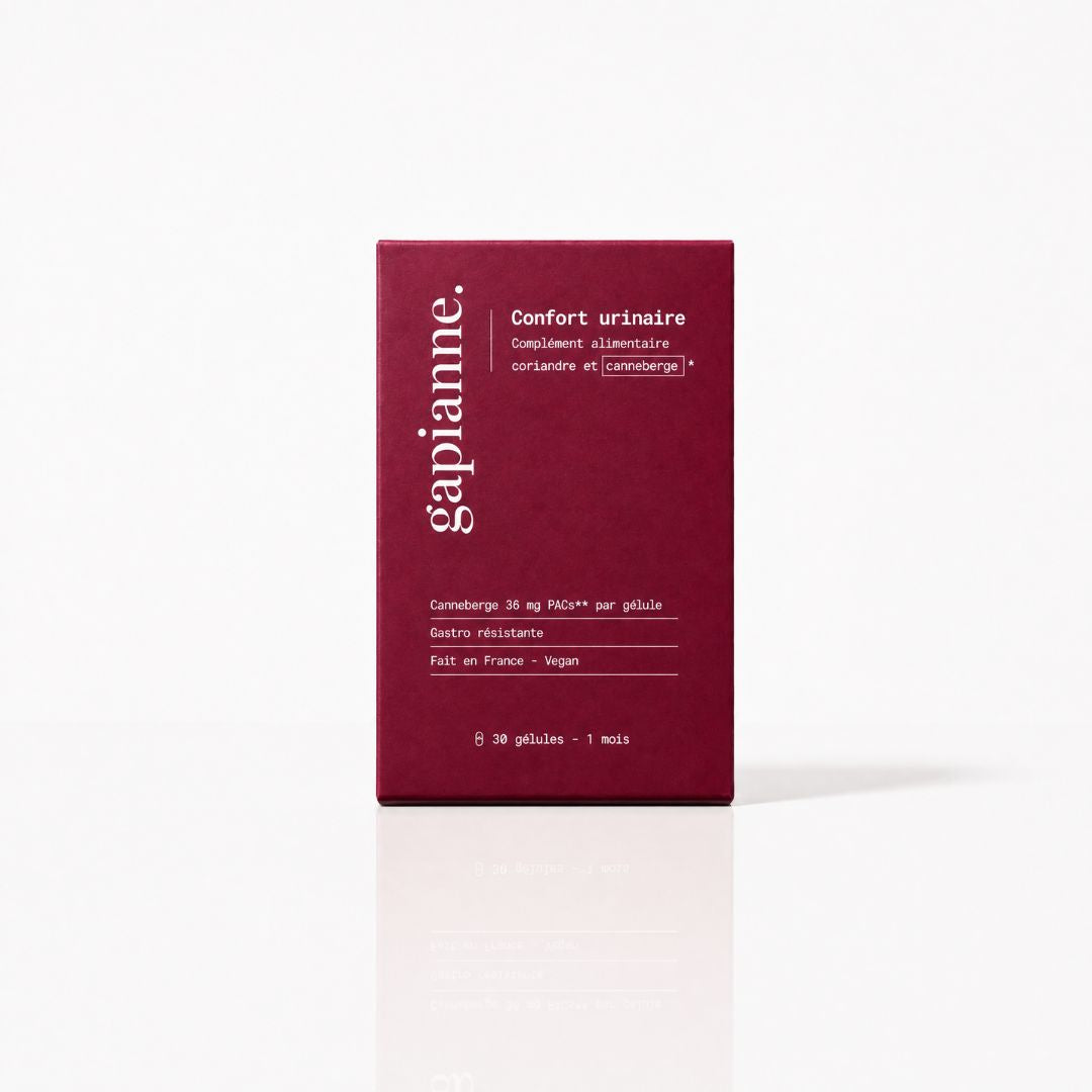 Compléments alimentaires Cranberry - Confort urinaire & Cystites - Gapianne