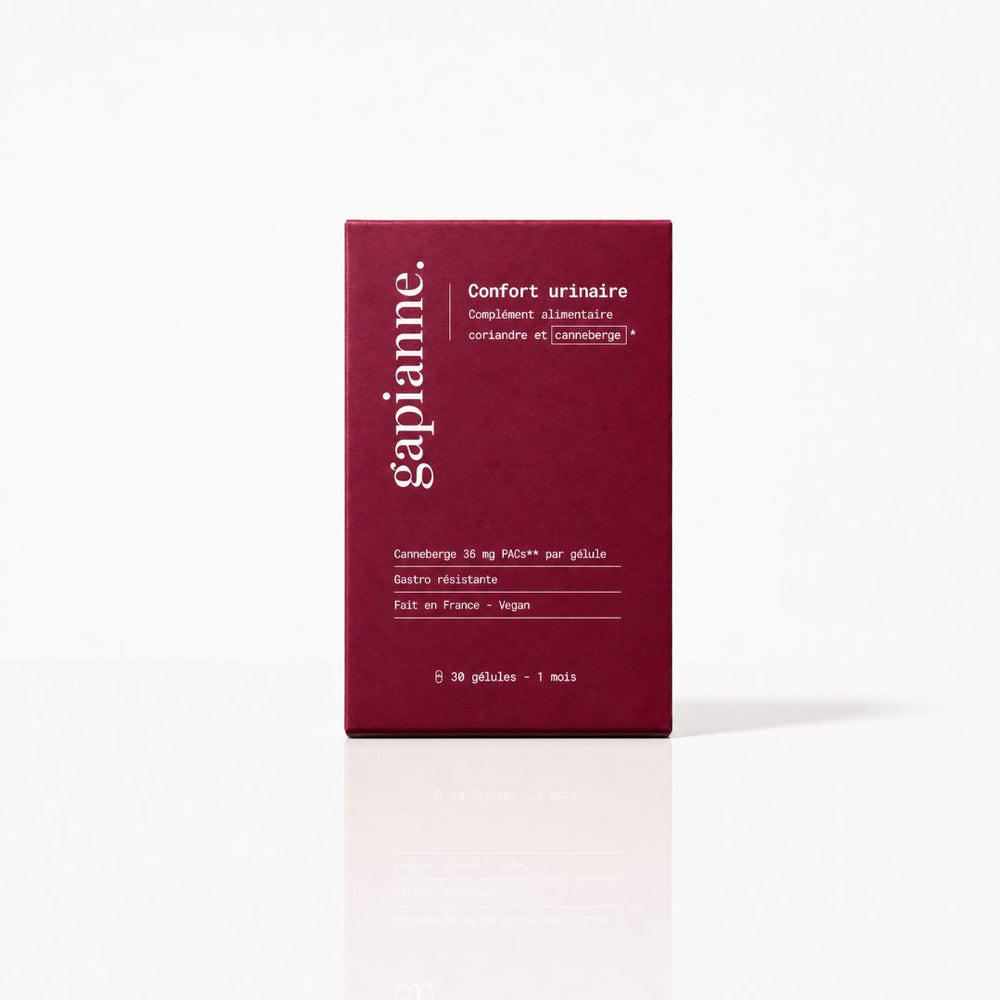 Compléments alimentaires Cranberry - Confort urinaire & Cystites - Gapianne