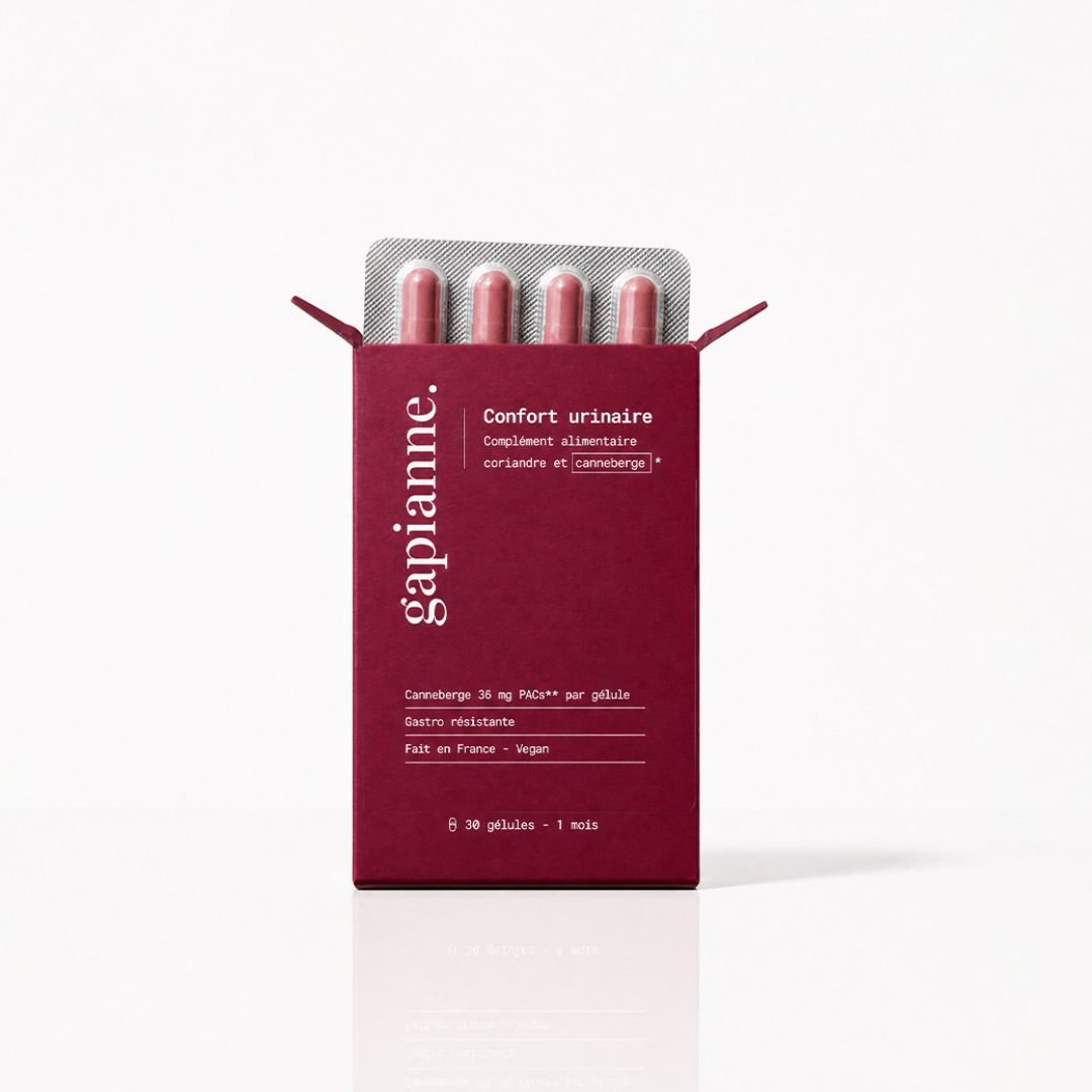 Compléments alimentaires Cranberry - Confort urinaire & Cystites - Gapianne