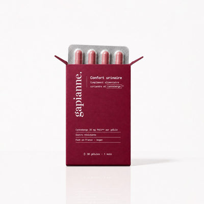 Compléments alimentaires Cranberry - Confort urinaire & Cystites - Gapianne