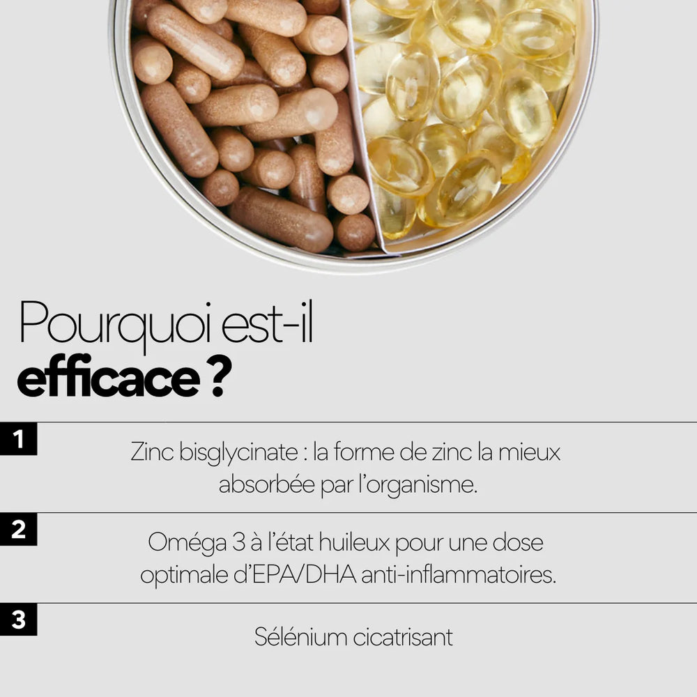 Complément alimentaire anti-boutons - SKIN & OUT