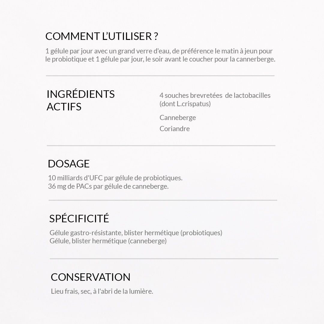 Pack Confort urinaire et intime - Gapianne