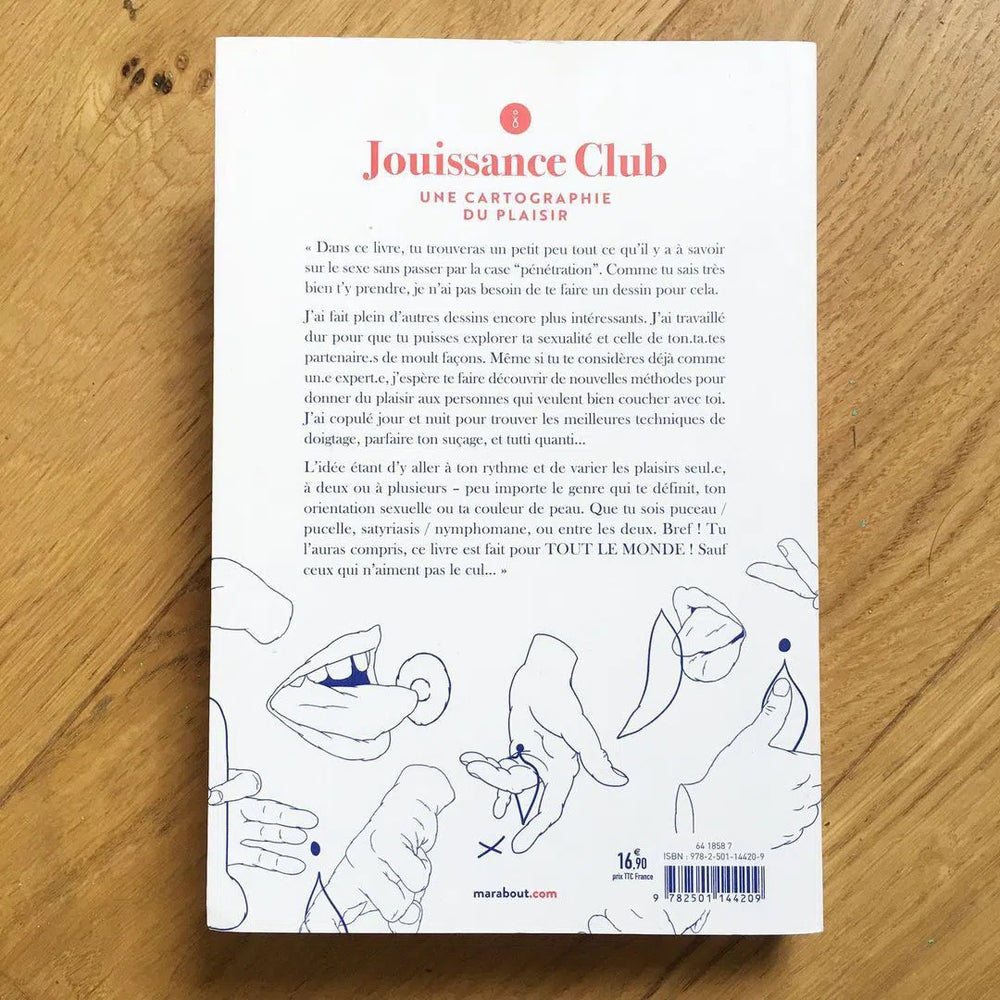Quatrieme couverture de Jouissance Club Une cartographie du plaisir - Jüne Plã