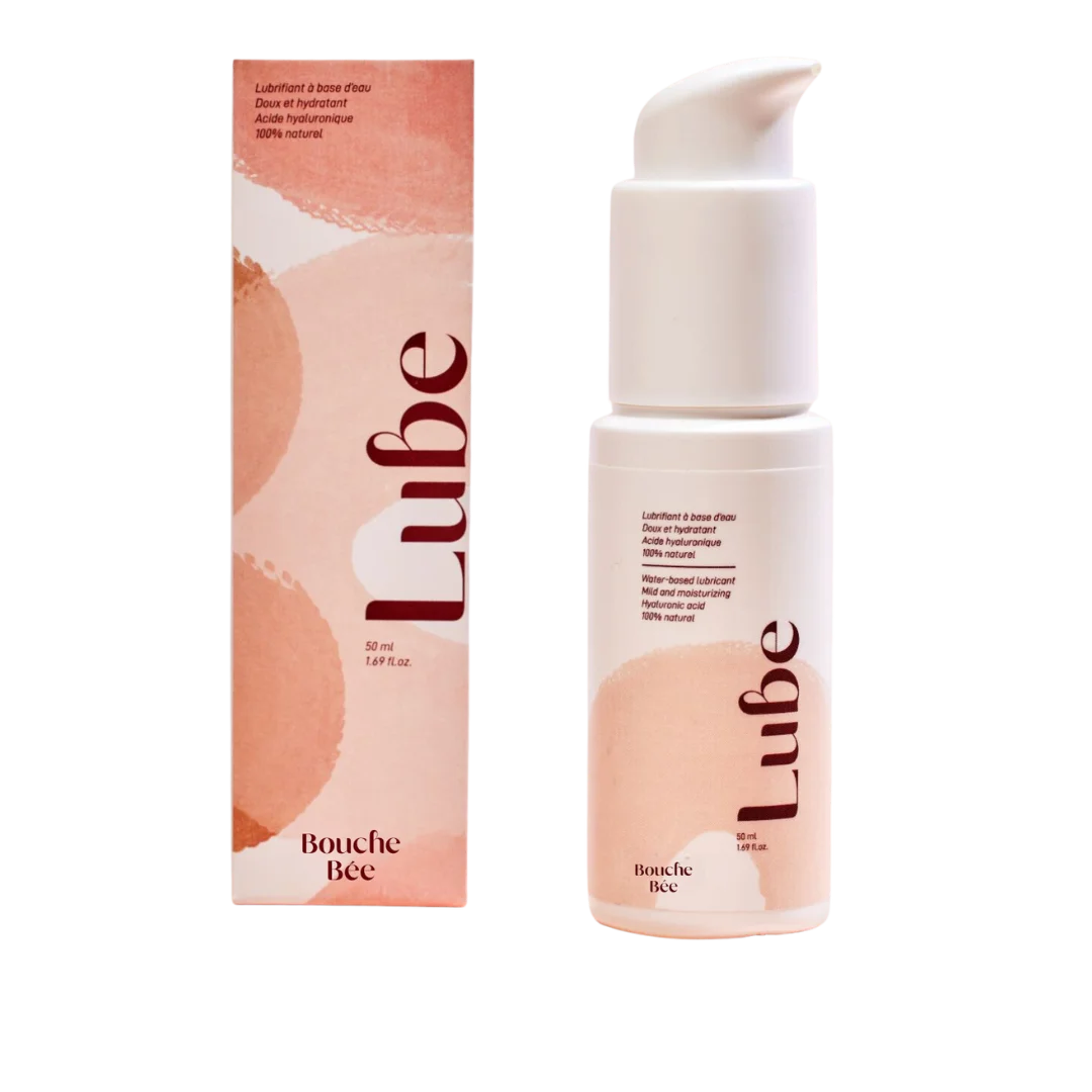 Lube, le lubrifiant naturel Bouche Bée et son emballage - Gapianne