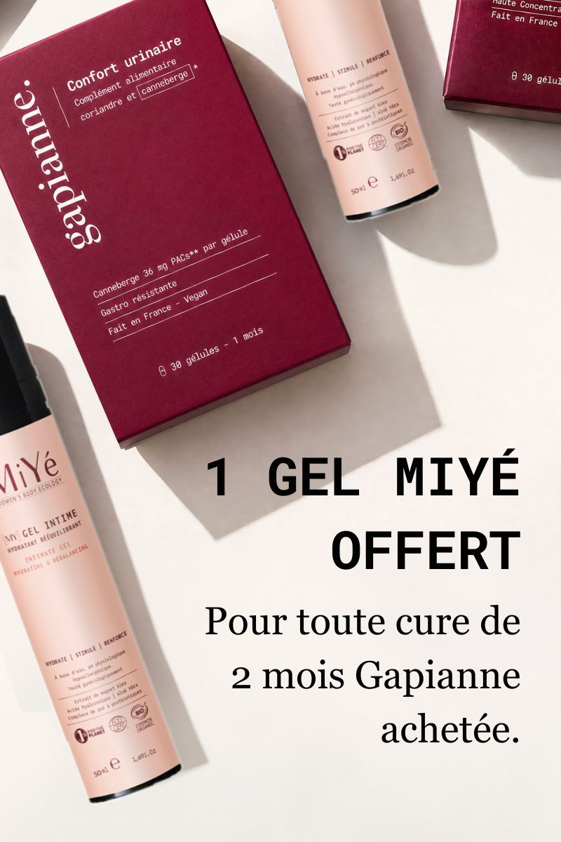 Compléments alimentaires Cranberry - Confort urinaire & Cystites - Gapianne