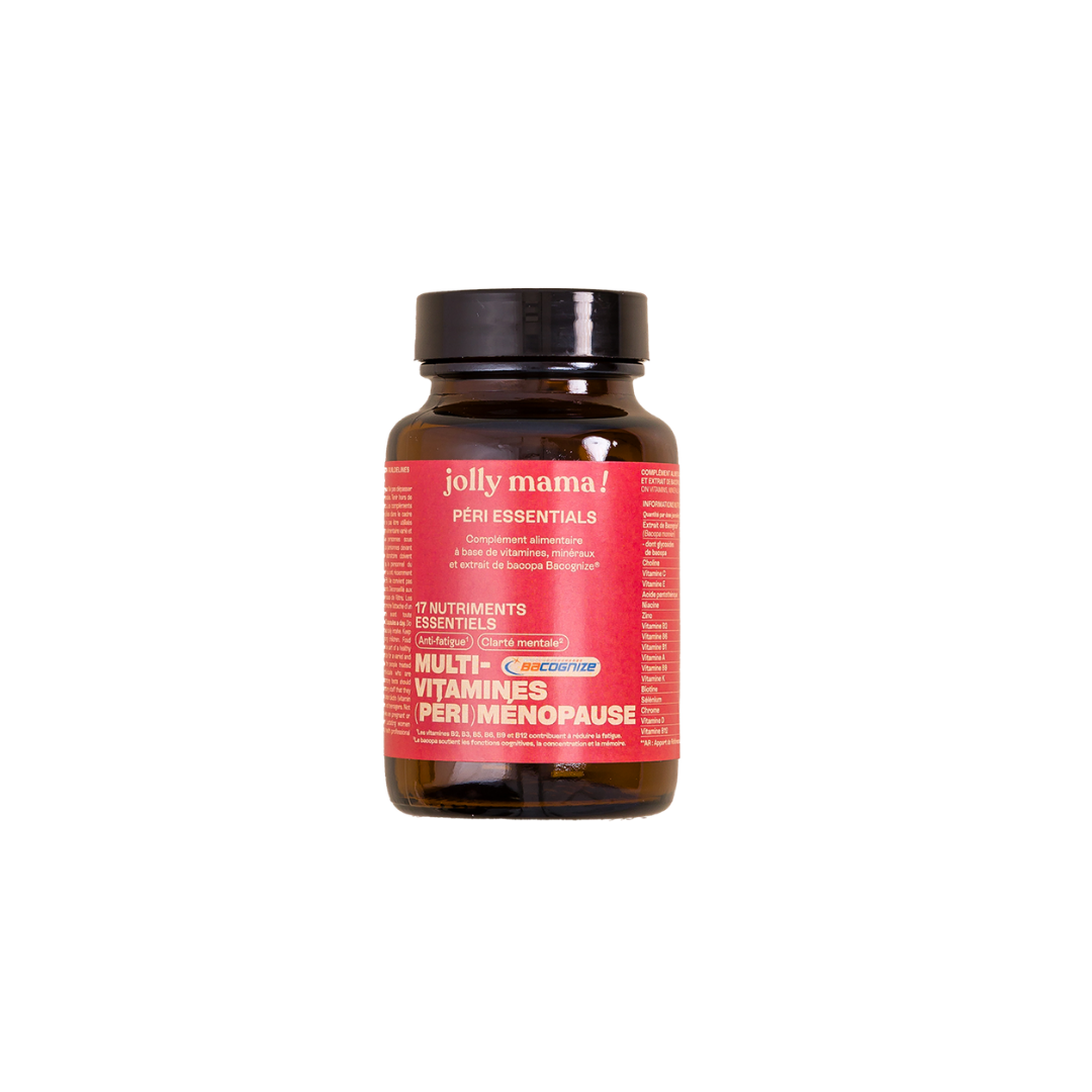 Péri Essentials, vitamines périménopause - Jolly Mama