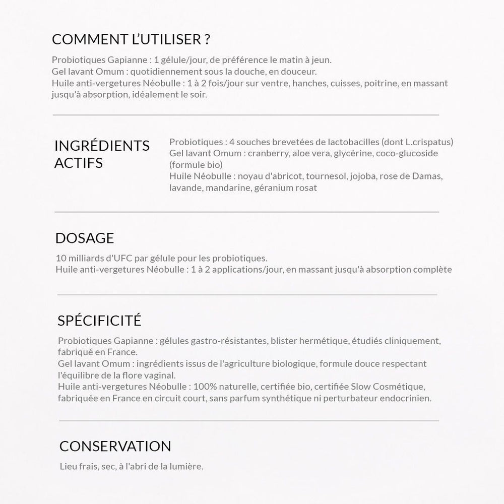Routine Intime Grossesse