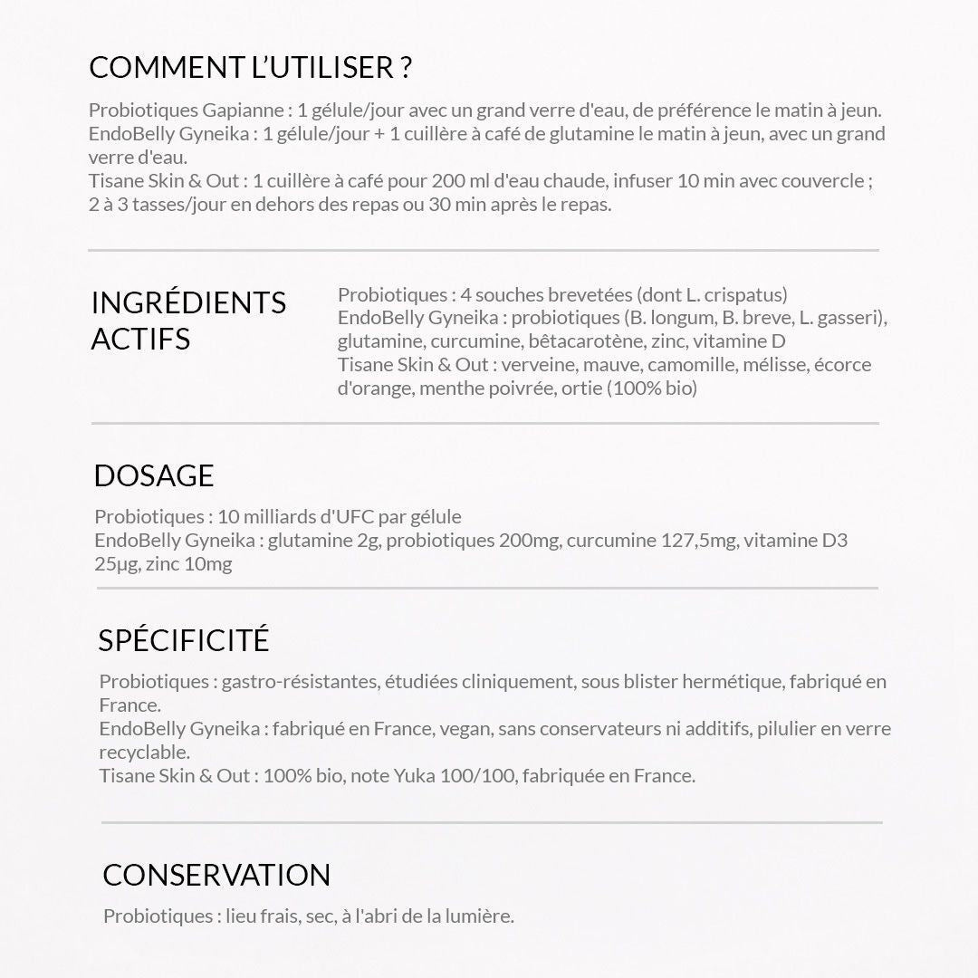 Routine Microbiote Intestinal & Vaginal
