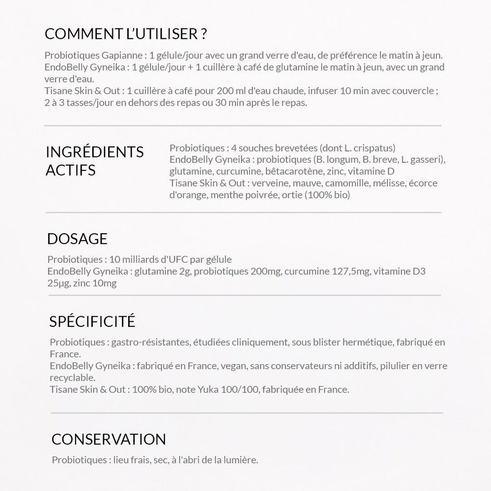 Routine Microbiote Intestinal & Vaginal